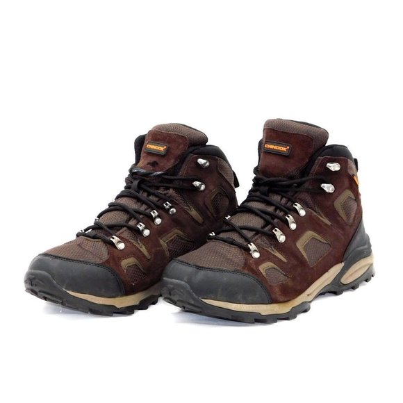 Chinook "Santian" Mid-Height Waterproof Brown Suede Boot - Picture 6 of 11